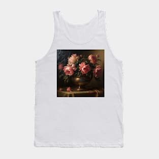 Antique Peonies II Tank Top